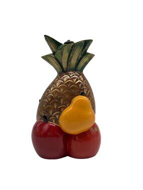 Timmy Woods Handcarved Arcadia Wood Pineapple Crossbody Bag